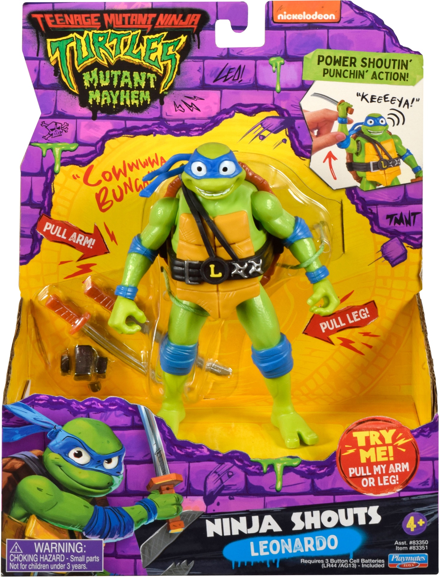 Teenage Mutant Ninja Turtles Mutant Ninja Turtles Donatello Ninja Shouts