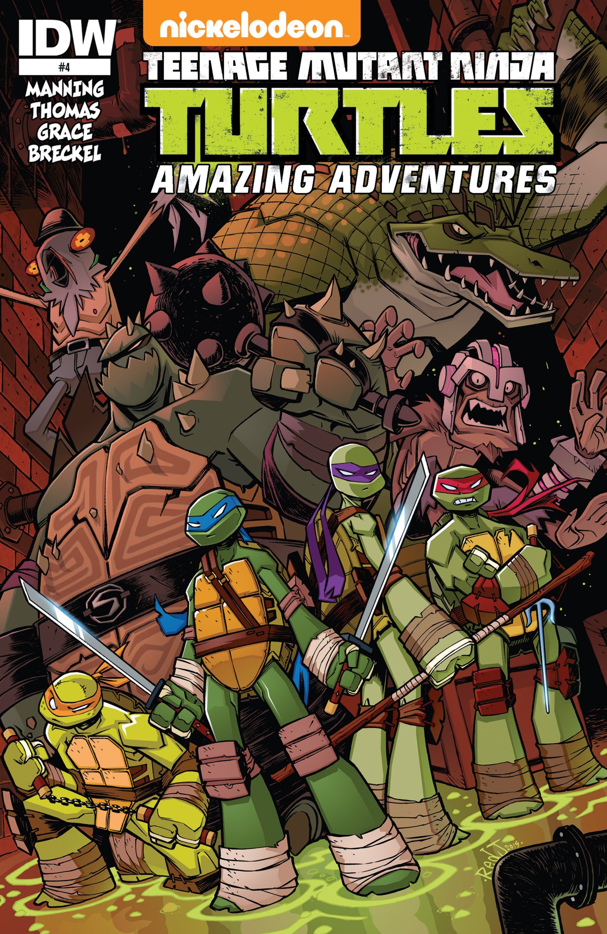 Teenage Mutant Ninja Turtles Amazing Adventures The Meeting Of The