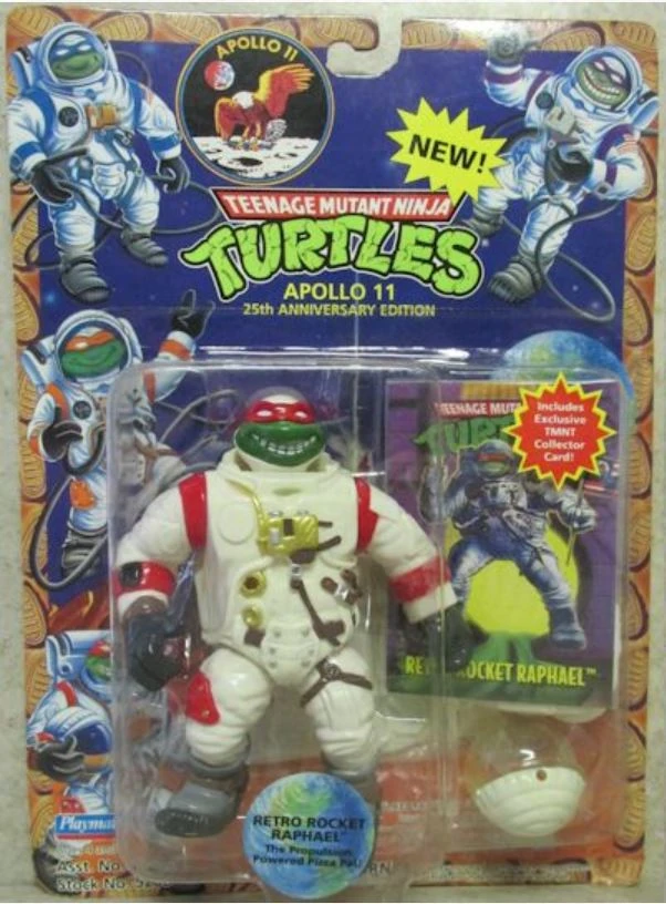 ミュータントタートルズ / Retro Rocket Raphael ／ニンジャ Retro Rocket Raphael (1994 action figure) | TMNTPedia | Fandom