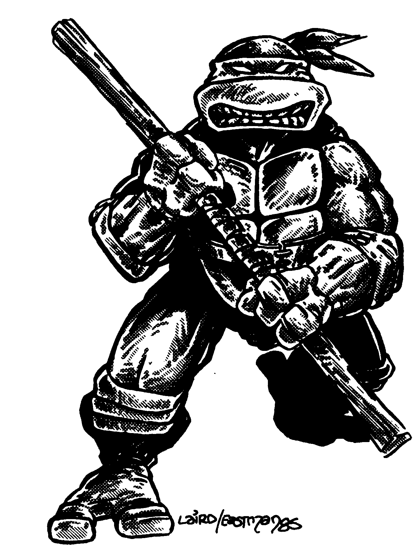 ninja turtles donatello drawing