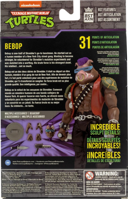 80s Bebop (2022 BST AXN figure) | TMNTPedia | Fandom 80s Bebop (2022 BST AXN figure) | TMNTPedia | Fandom
