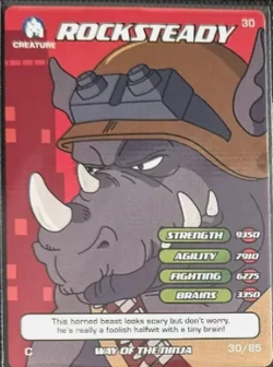 Rocksteady (2010 trading card) | TMNTPedia | Fandom