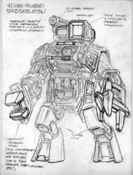 nuclear-powered exoskeleton