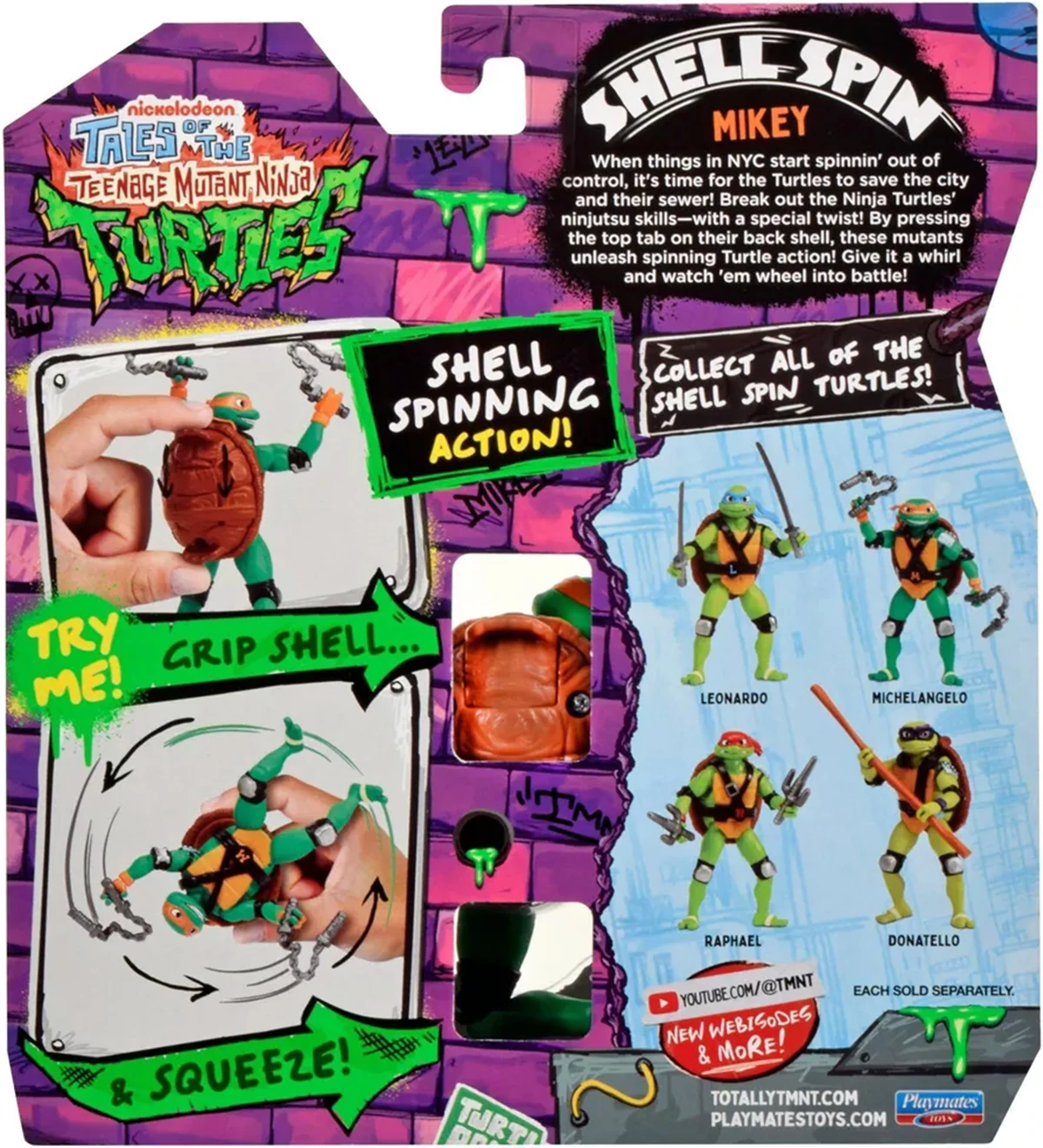 Shell Spin Mikey (2025 action figure) | TMNTPedia | Fandom