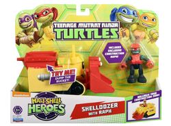 Half-Shell Heroes Shelldozer with Raph 2016 release