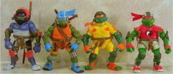 Scootin' Leo Teenage Mutant Ninja Turtles TMNT 2003 Playmates MOSC