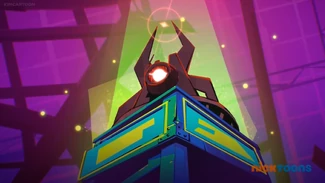 Shadow transmitter breaking purple