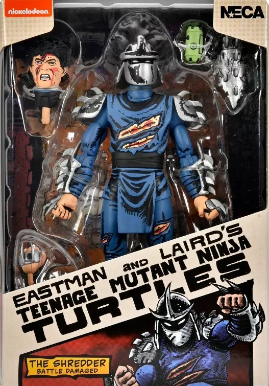 Teenage Mutant Ninja Turtles NECA Shredder (Battle Damaged - Mirage Comics)