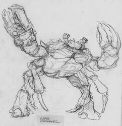 Crab mechanic mutant