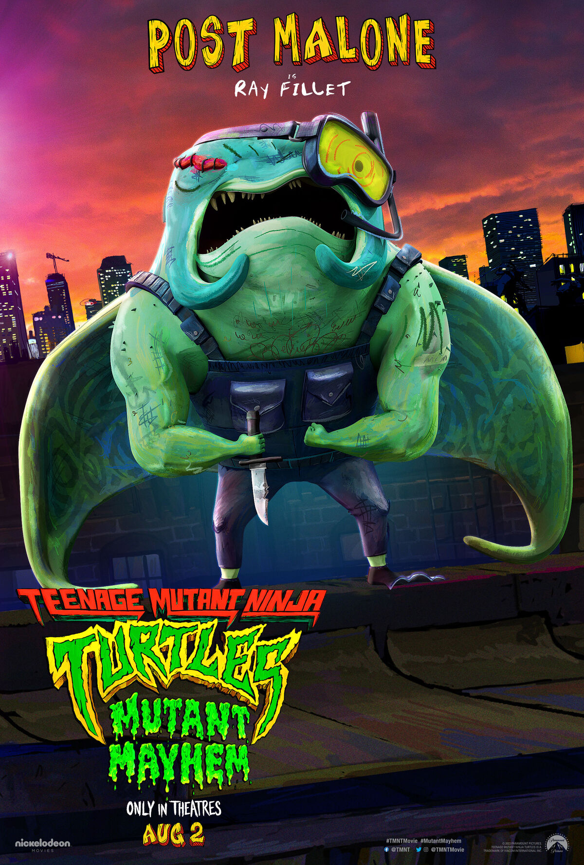 Ray Fillet (Point Grey) TMNTPedia Fandom