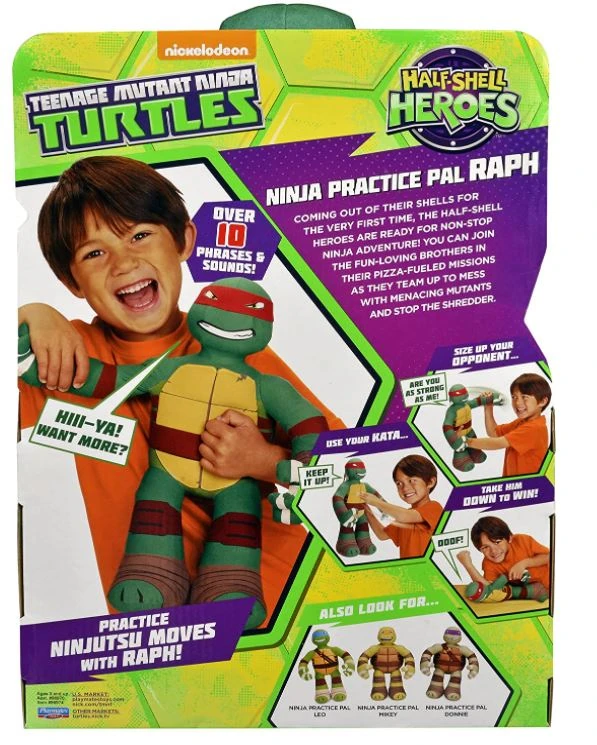 Half-Shell Heroes Ninja Practice Pal Raph (2013 action figure ...