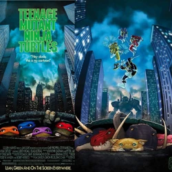 So90s.jpg (1.02 MB) Film poster homage MMPR/TMNT II #5