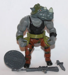 Rocksteady out of card with accessories