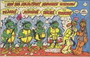 New Age Melmutant Abstract Turtles