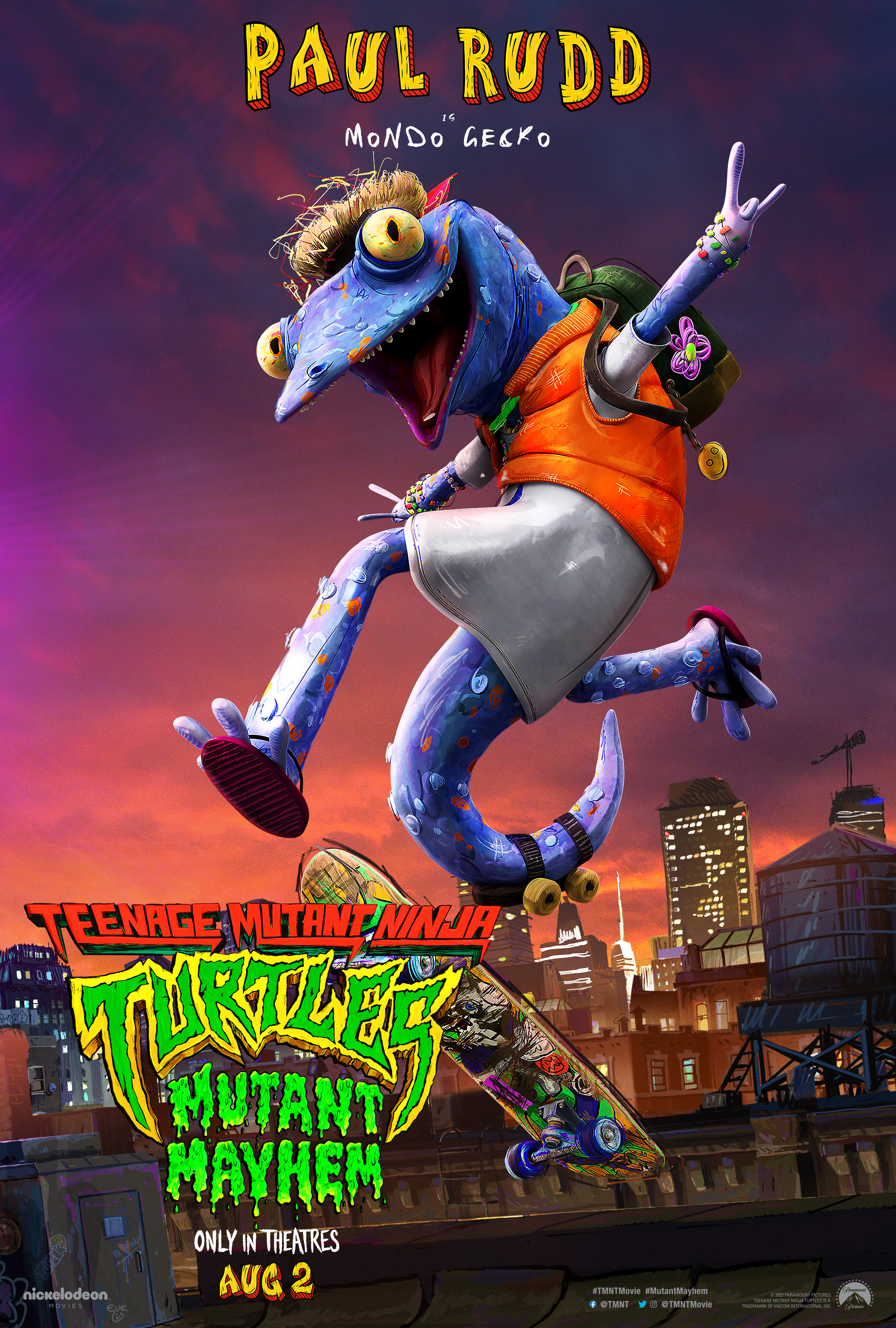 タートルズ　Mondo Gecko Teenage Mutant Ninja Turtles - Mondo Gecko Soft Vinyl Figure