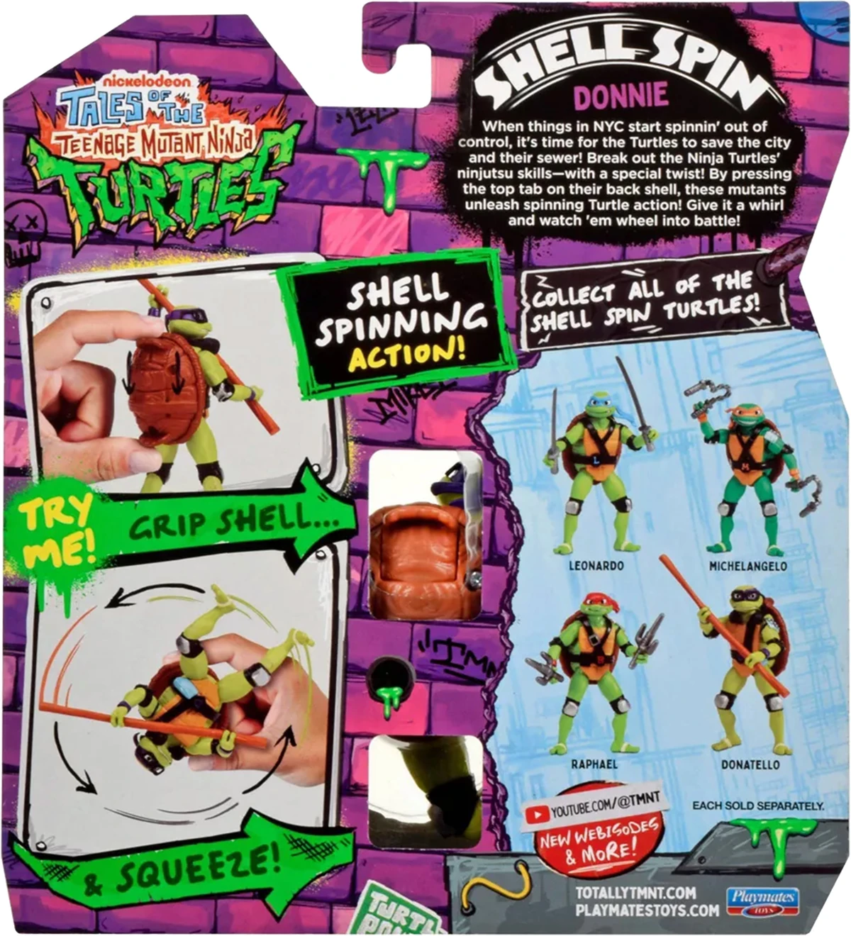 Shell Spin Donnie (2025 action figure) | TMNTPedia | Fandom