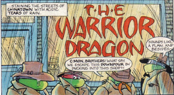 The Warrior Dragon TMNT Magazine