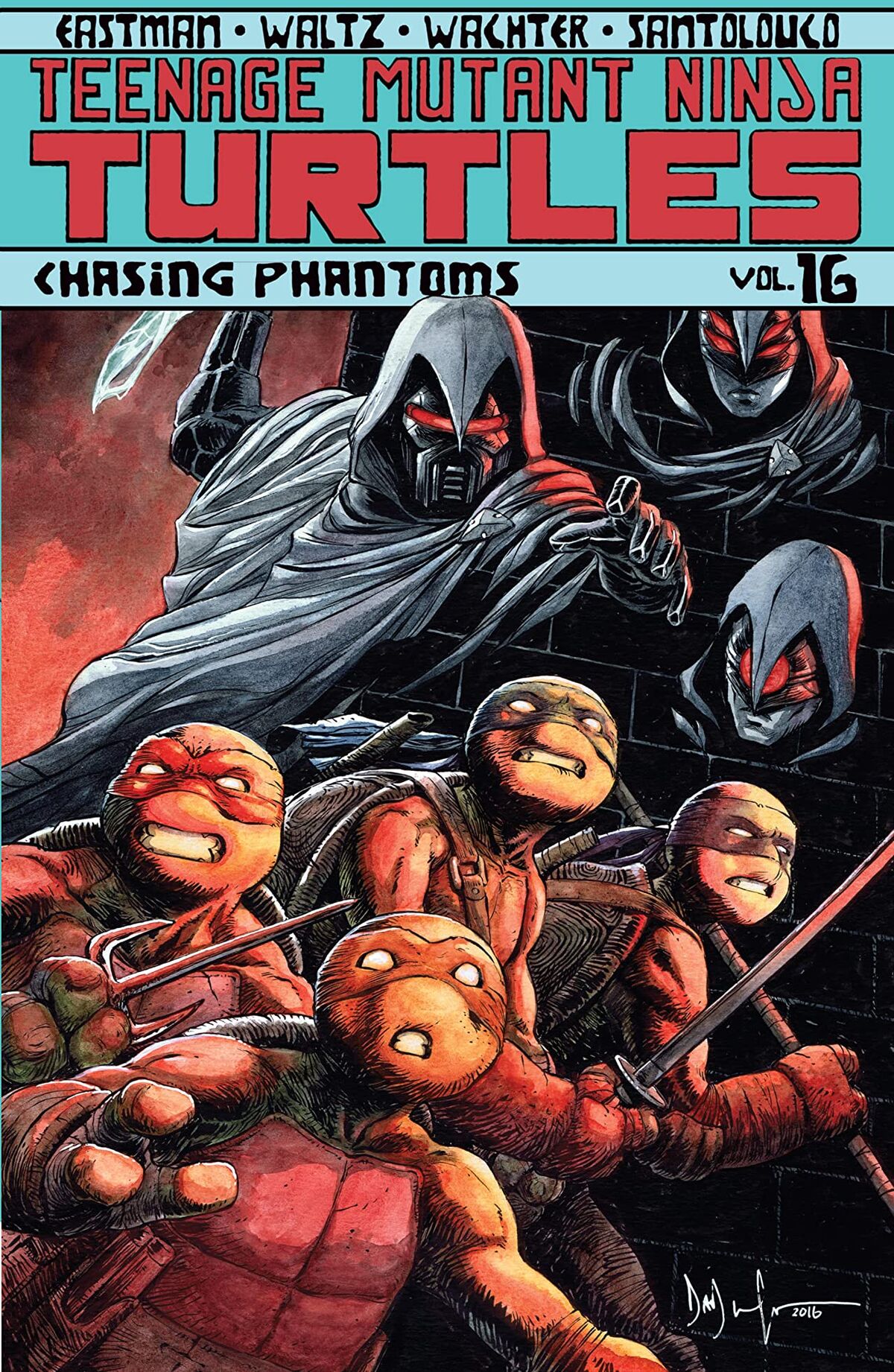 Teenage Mutant Ninja Turtles Volume 16 Chasing Phantoms Tmntpedia Fandom 