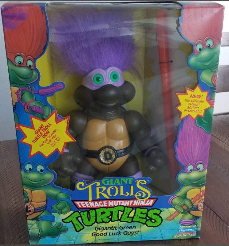 アメコミ Playmates TURTLE TROLLS Turtle Troll Playmates Turtle Troll Don Teenage Mutant Ninja Turtles | eBay