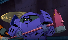 With Turtle Mecha 