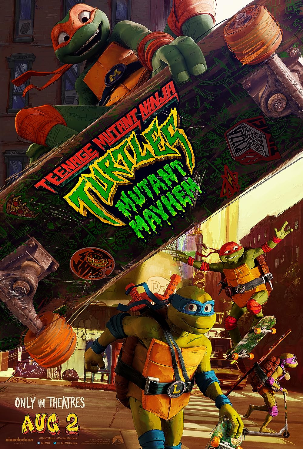 Teenage Mutant Ninja Turtles Origin Story Revealed In New Mutant Mayhem  Video