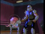 Shredder and krang