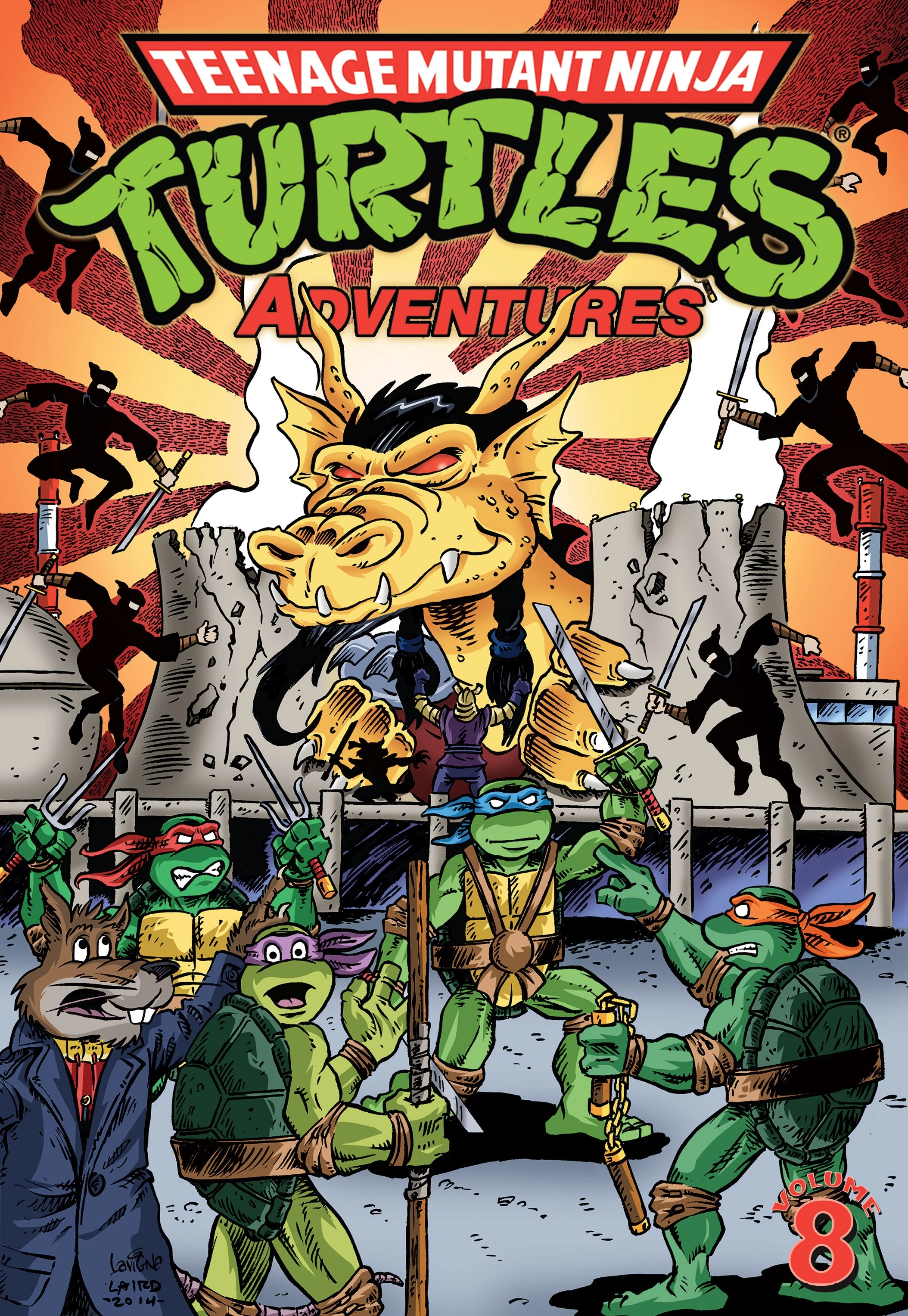 Teenage Mutant Ninja Turtles Adventures Volume 8 | TMNTPedia | Fandom