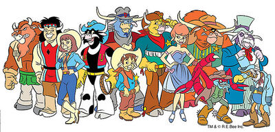 Moo Mesa characters