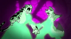 Szene aus Alopex's und Tiger Claws Entstehungsgeschichte'"`UNIQ--ref-00000015-QINU`"'