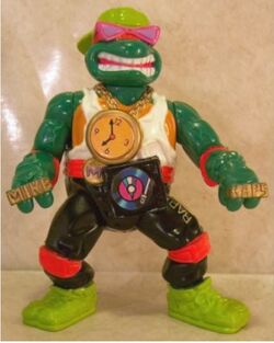 タートルズ　Rappin' Mike Rappin' Mike (1991 action figure) | TMNTPedia | Fandom