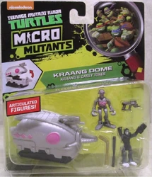 Micro Mutants Kraang Dome with Kraang & Casey Jones 2017 release