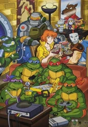 Cover RE Nerds! Assemble Con by Tim Patrick Lattie