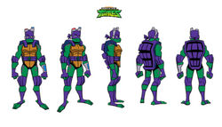 Donnie Model Sheet