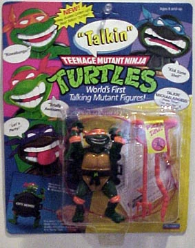 Talkin' Michelangelo (1991 action figure) | TMNTPedia | Fandom