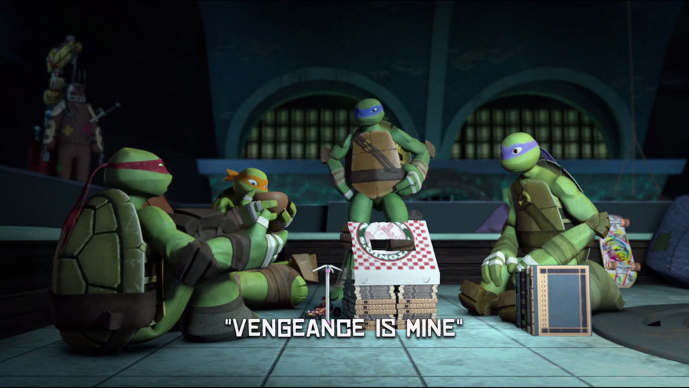 Teenage Mutant Ninja Turtles Fighting Allover Mens Lounge