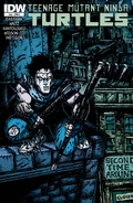 Issue 45 Regular Cover B by Kevin Eastman.