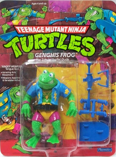 グチャネジ E/H.MU guchanezi Genghis Frog (1989 action figure) | TMNTPedia | Fandom