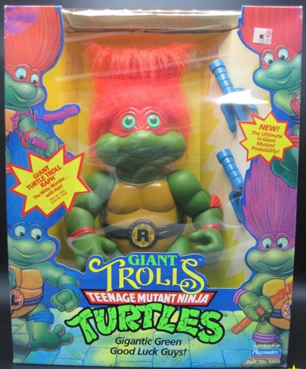 タートルズ　Turtle Troll Raph Giant Turtle Troll Raph (1993 action figure) | TMNTPedia