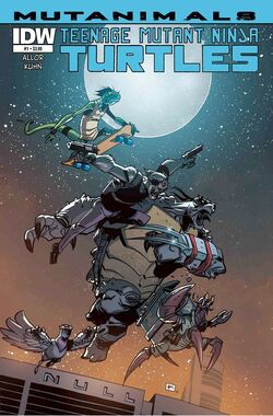 TMNT: Mutanimals TPB Cover by Andy Kuhn
