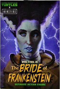タートルズ　ブライド・オブ・フランケンシュタイン・エイプリル April O'Neil as The Bride of Frankenstein (2022 action