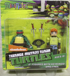 MiniMates Raphael/April O'Neil 2014 release