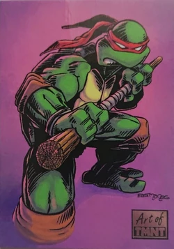Card 66 Duelin' Donatello (Art of TMNT) | TMNTPedia | Fandom