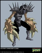 Spike-Armed Shredder Mutant Shredder clone