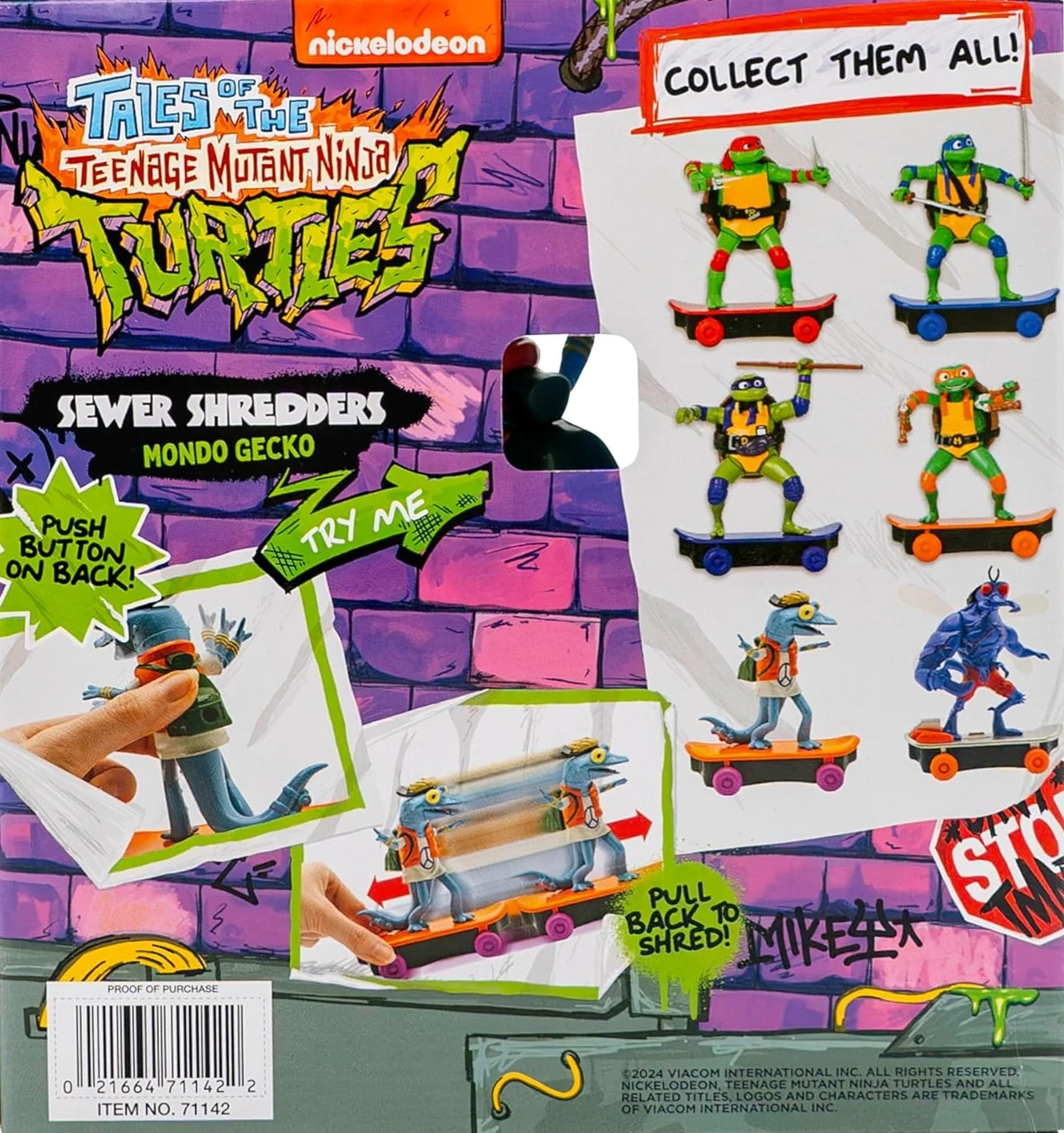 Sewer Shredders Mondo Gecko (2024 action figure) | TMNTPedia | Fandom
