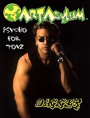 Digger T. Mesch in his Art Asylum days.