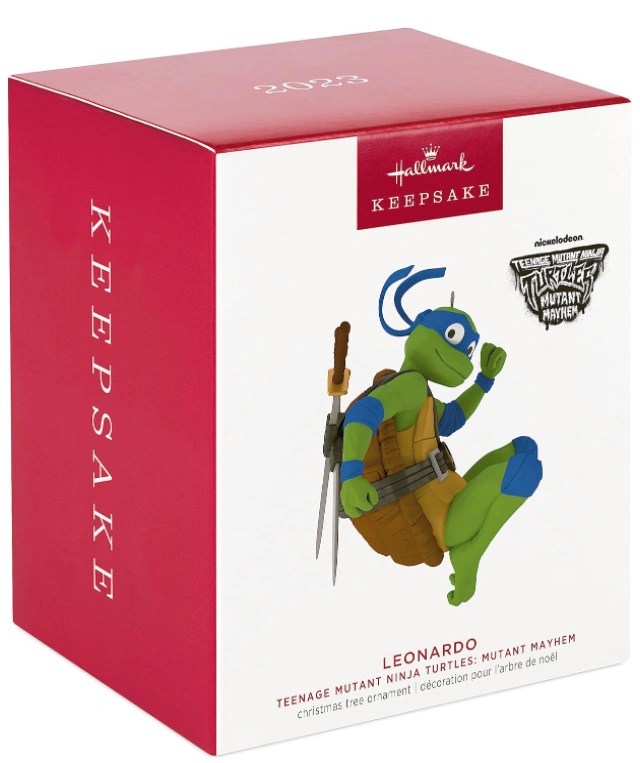 Mutant Mayhem Leonardo (2023 tree ornament) | TMNTPedia | Fandom