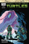 TMNT TiT 1C.jpg (374 KB) Issue 1 Cover RE Hastings by Sophie Campbell.