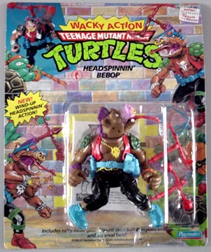 Head Spinnin' Bebop (1991 action figure) | TMNTPedia | Fandom