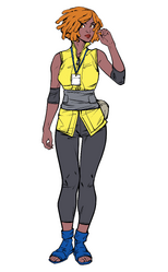 April O'Neil TMNT x Naruto