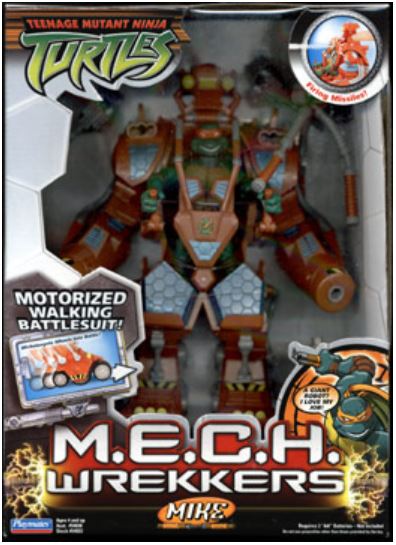 M.E.C.H. Wrekkers Mike 2005 action figure TMNTPedia Fandom